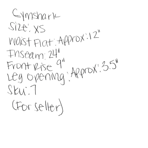 Gymshark Womens Black Squat Proof Leggings Size XS - Picture 6 of 10